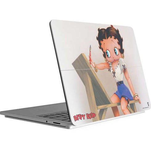 Betty Boop The Artist Surface Laptop Studio Skin